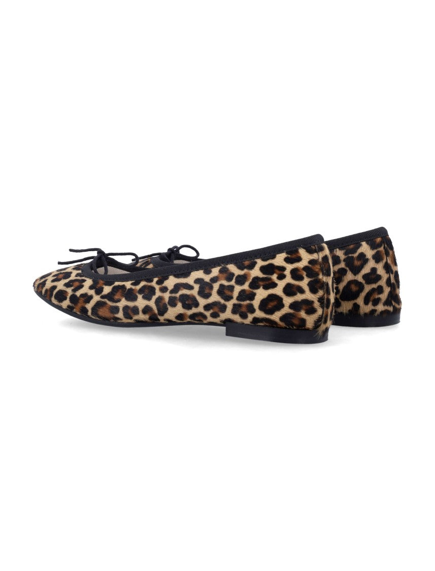 Repetto Leopard Print Ballet Flats