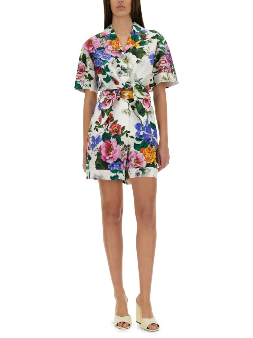 Dolce & Gabbana Shirt With Floral Pattern