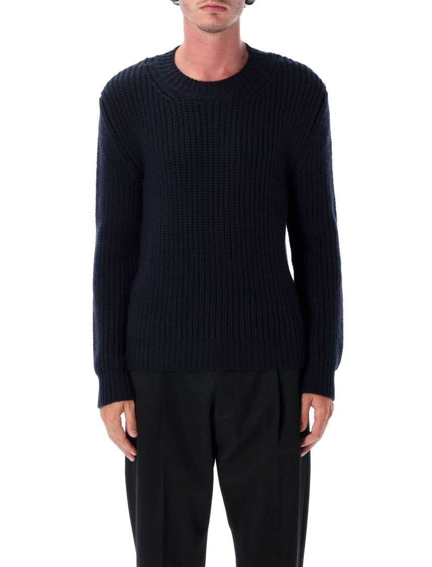 Tom Ford Crew Neck Fisherman Wool Sweater