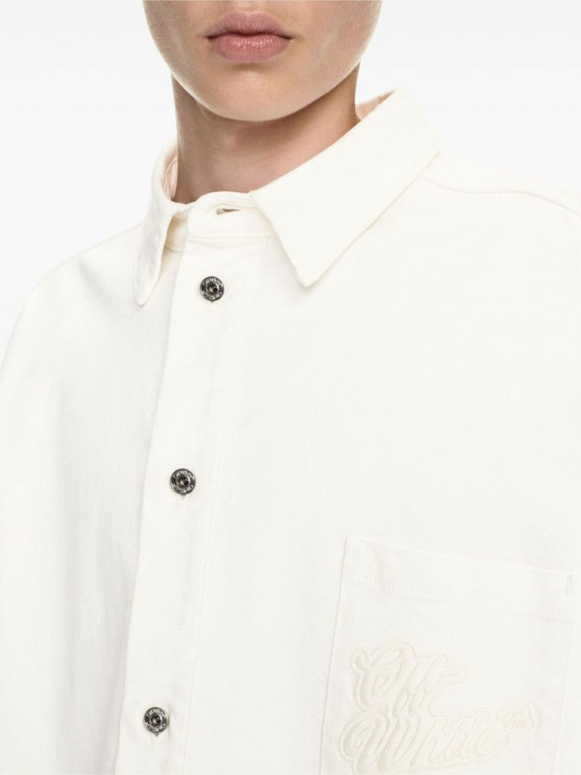 Off-White Shirt With Logo