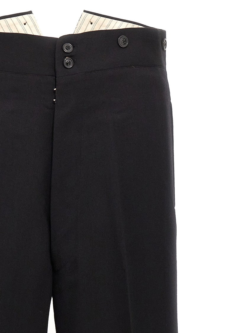 Maison Margiela Strap Wool Pants