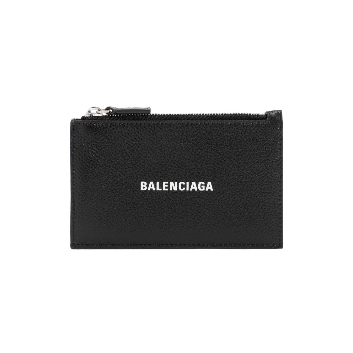 Balenciaga Black Leather Cash Coin