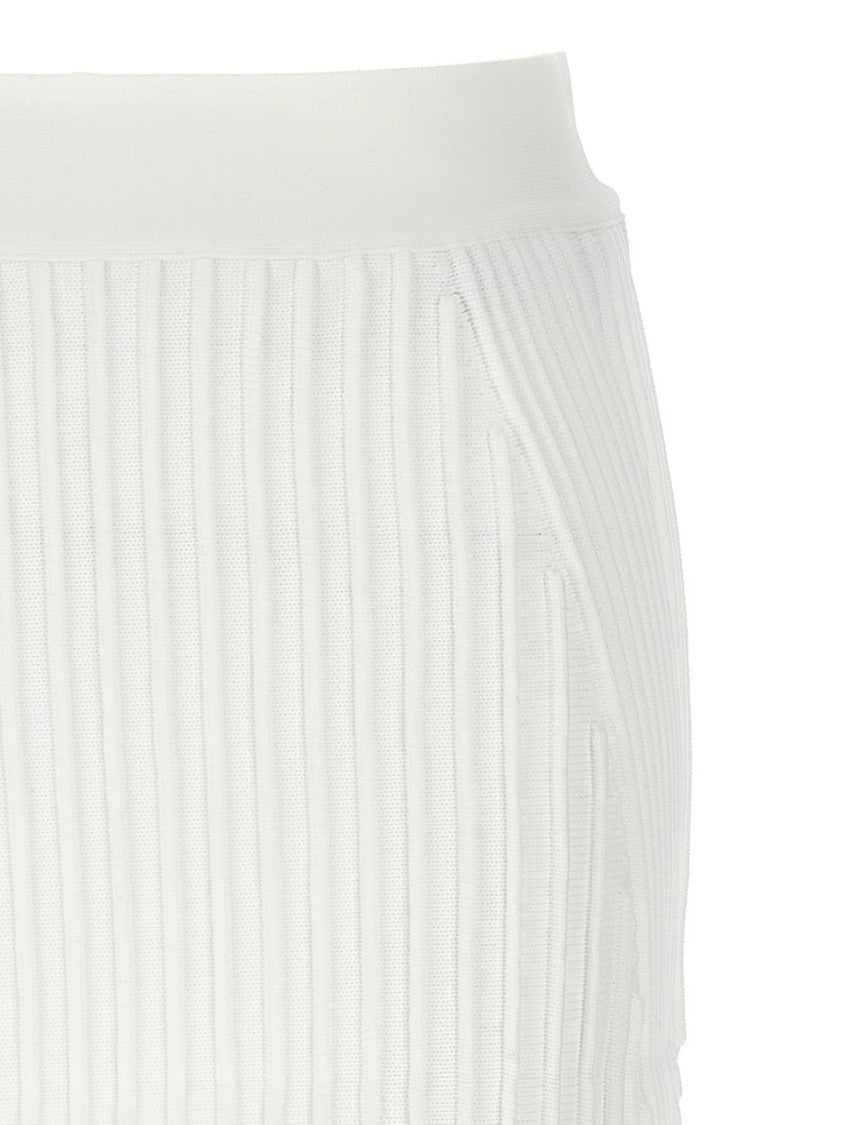 Hervé Léger 'Ottoman Low Rise Mini' Skirt