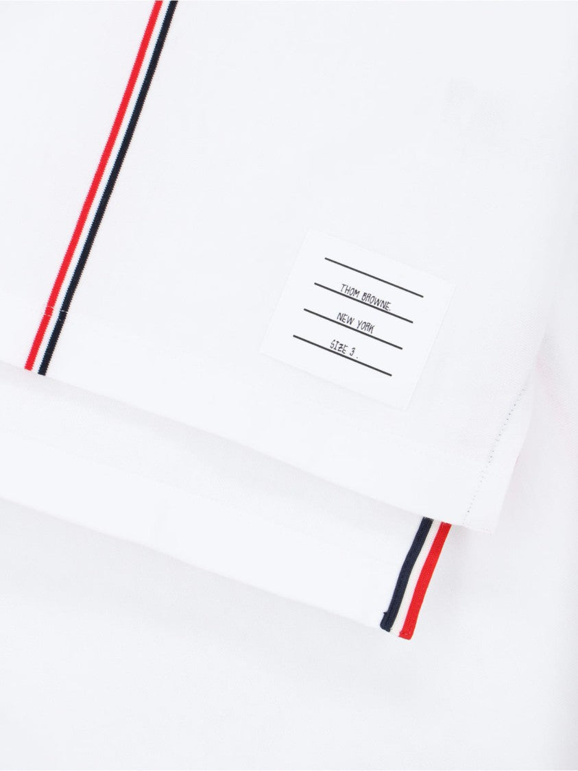 Thom Browne Logo Long-Sleeve T-Shirt – White