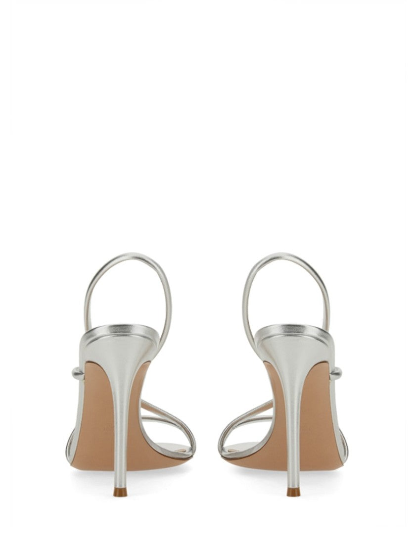 Gianvito Rossi High-Stiletto Nappa Sandals With Straps