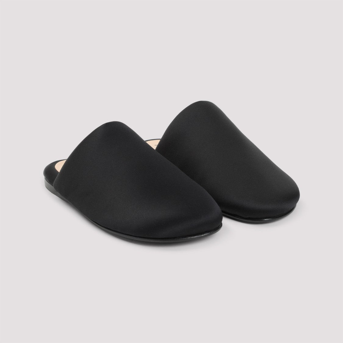 Carven Black Sandals With Soft Polyester Upper