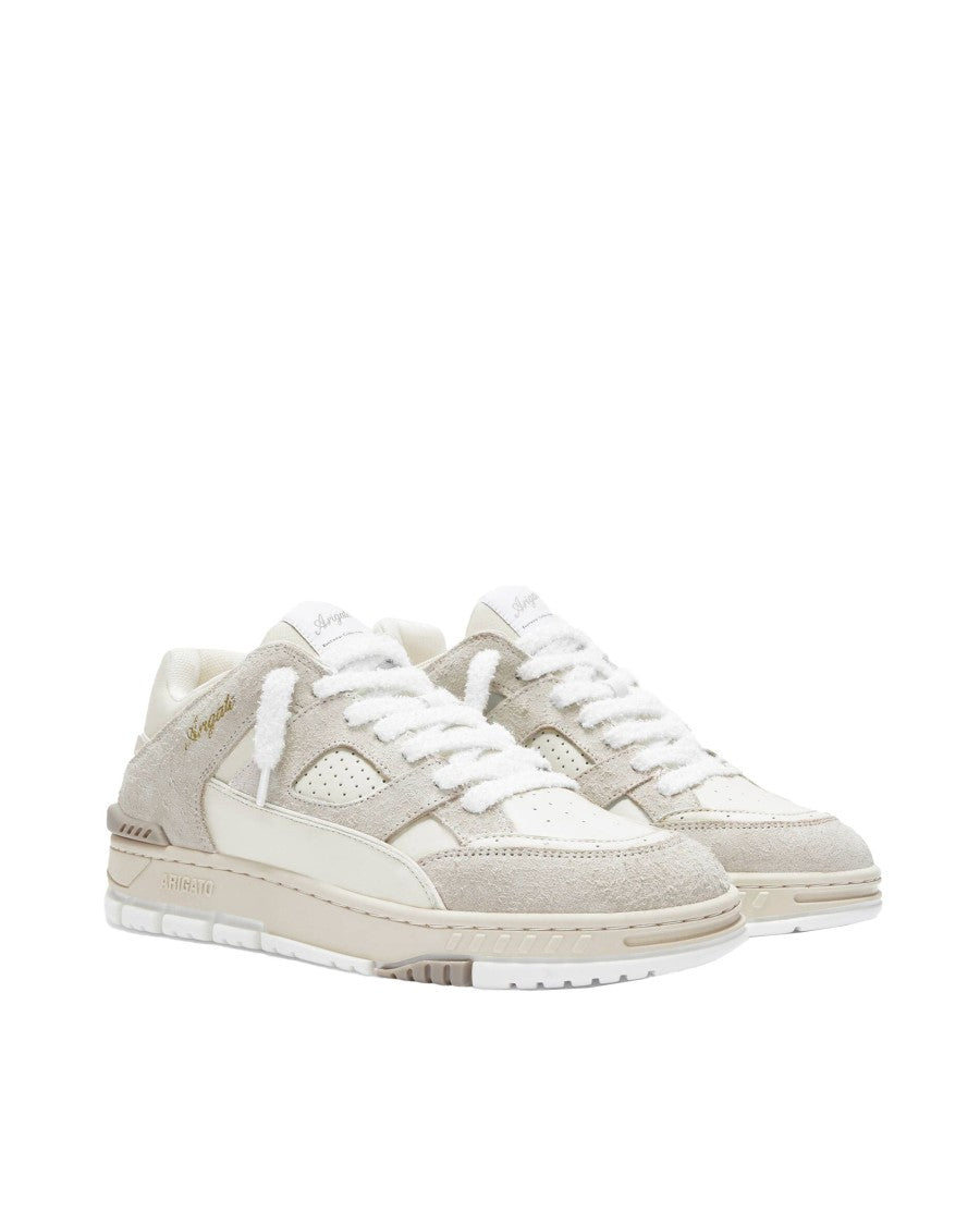 Axel Arigato Area Lo Fluffy Sneakers White/Beige/Grey
