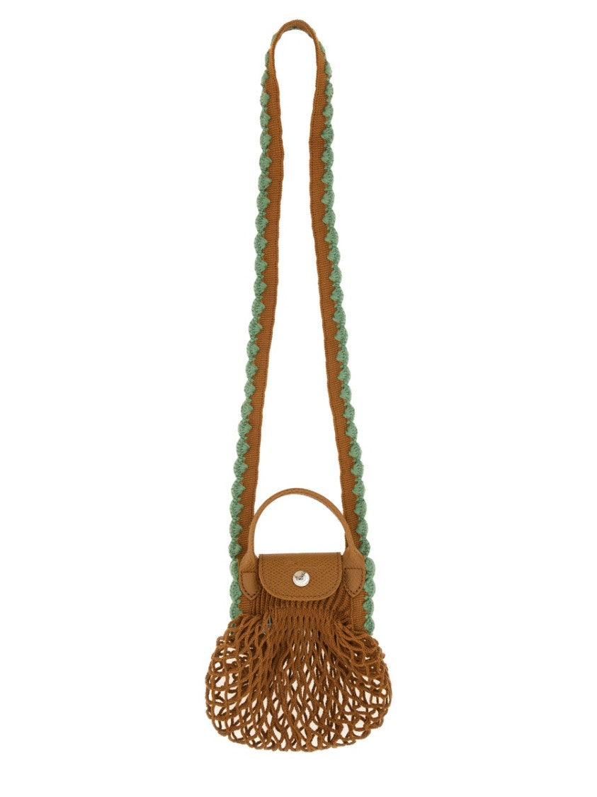 Longchamp "Le Pliage" Xs Mesh Bag