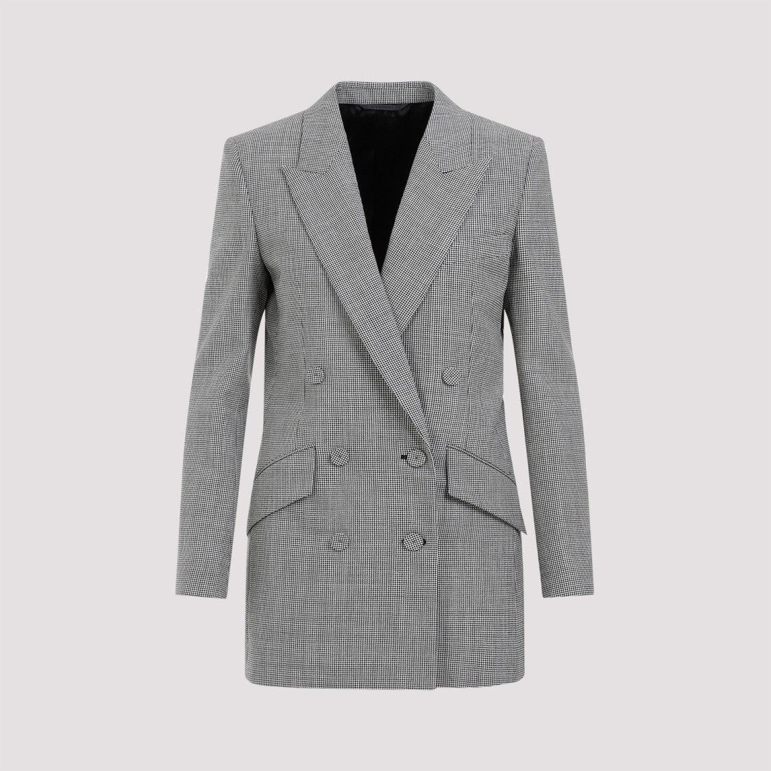 Givenchy Black And White Double Breast Jacket
