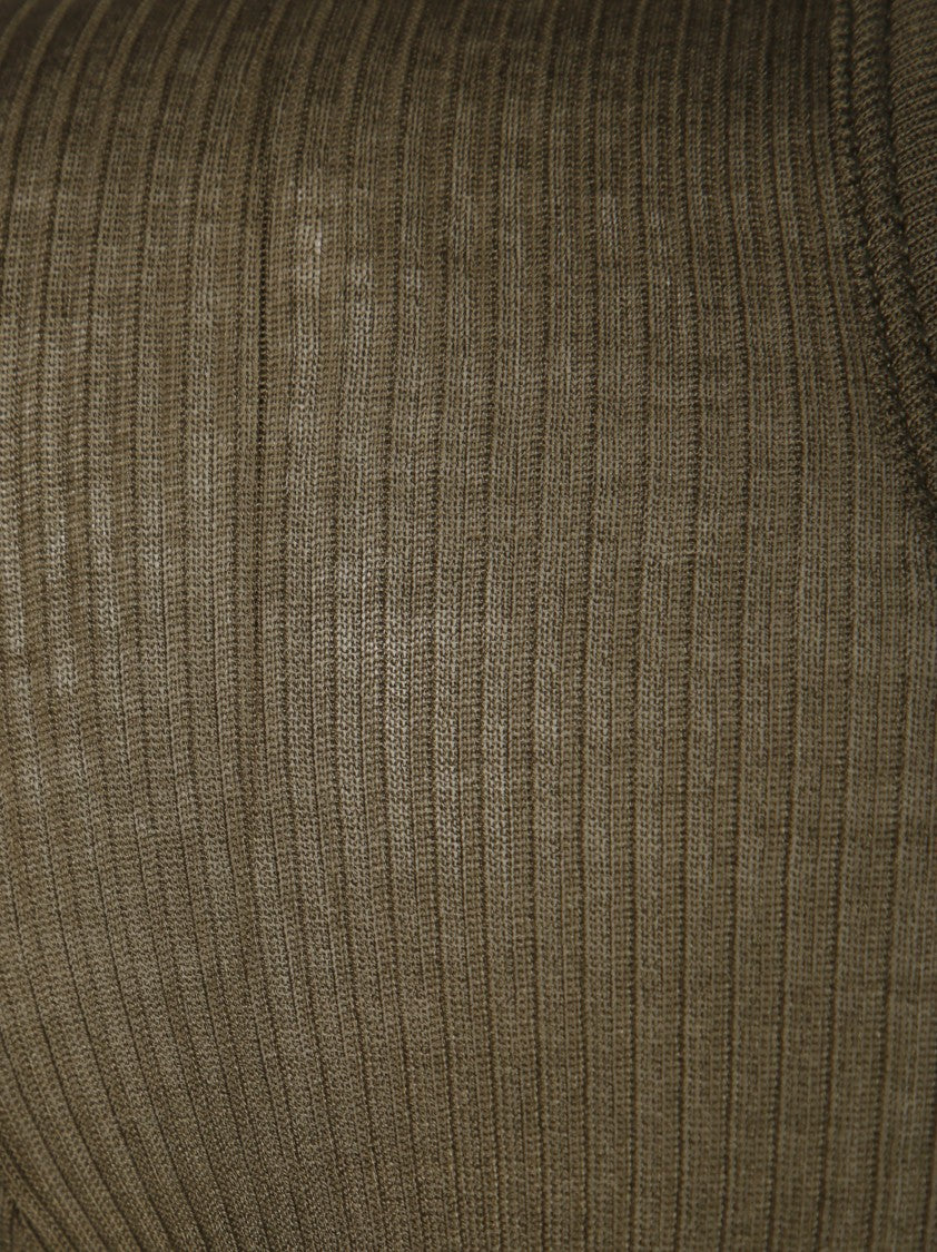 Isabel Marant Étoile Fitted Long-Sleeved Ribbed Knit Top