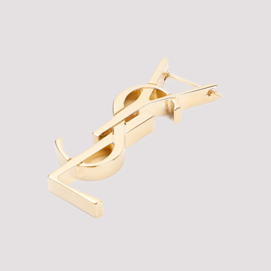 Saint Laurent Chunky Monogramme Earring