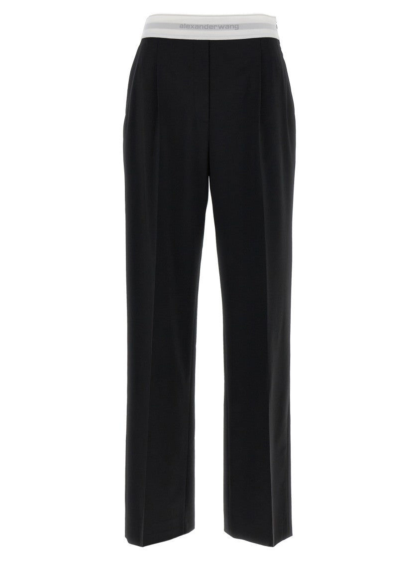 Alexander Wang Logo Elastic Pants