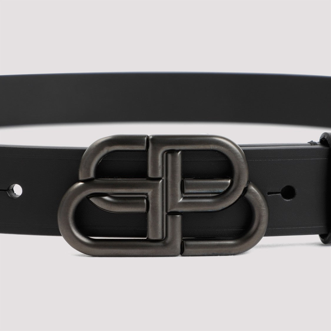 Balenciaga Leather Bb Belt