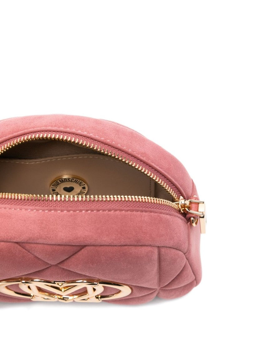 Love Moschino Shoulder Bag With Quilted Texture