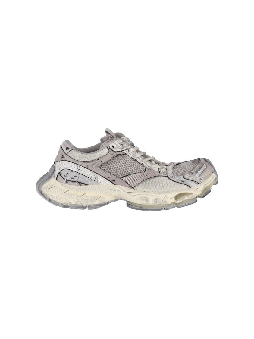Balenciaga "Stapler" Sneakers – Beige