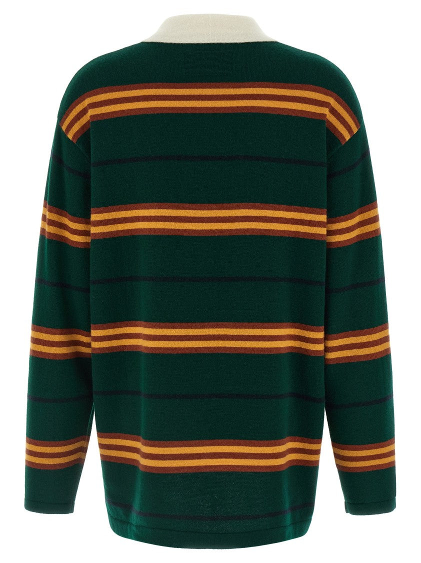 Guest In Residence 'Striped Rugby' Polo Shirt