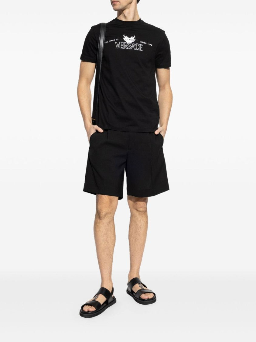 Versace Bold Graphic Print Versace T-Shirt