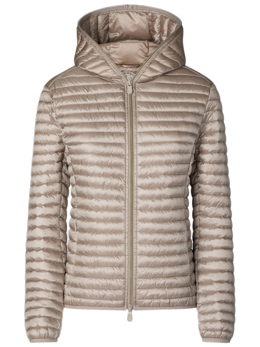 Save The Duck Brown Padded Jacket
