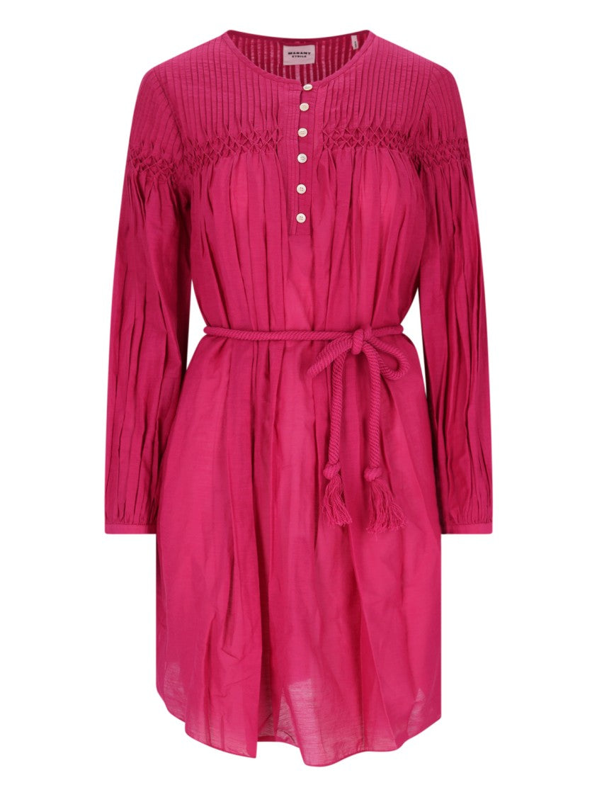 Isabel Marant Étoile Cotton Chemisier Mini Dress