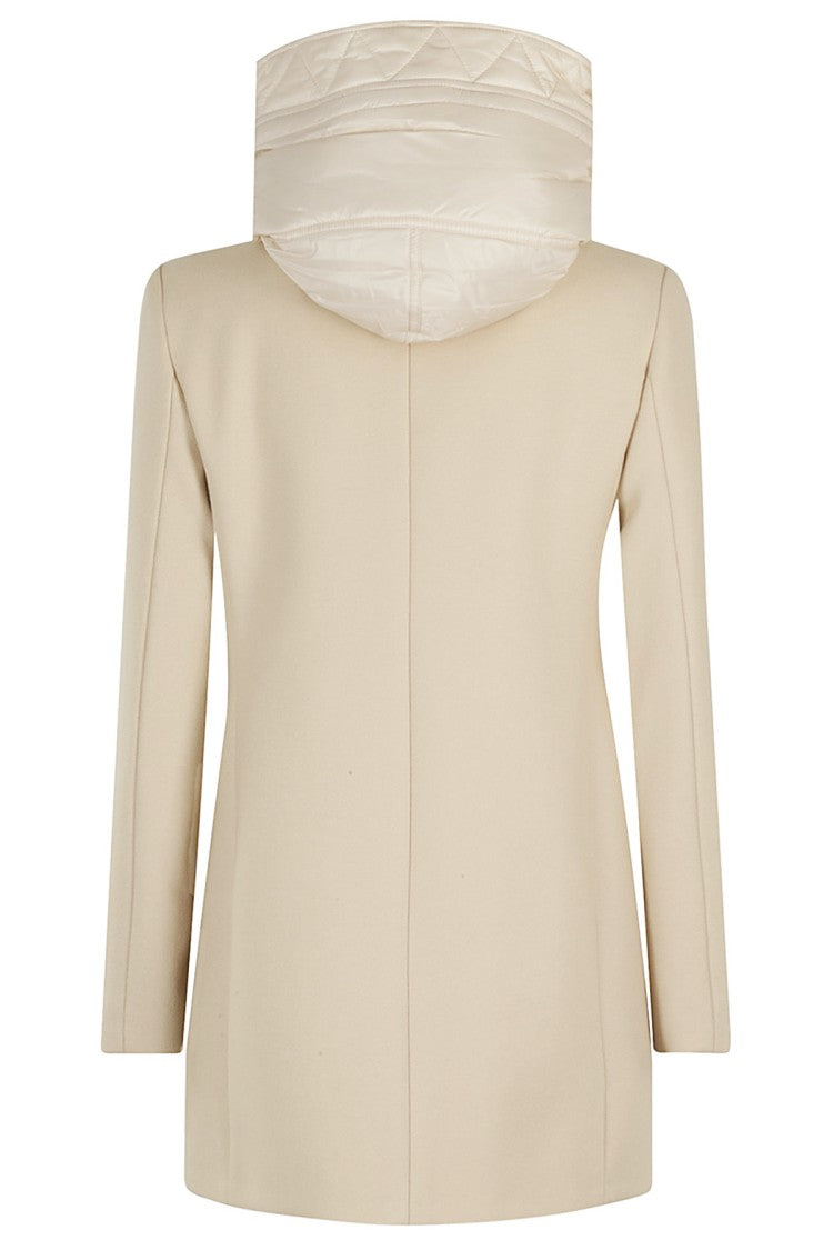 Fay Nylon Front Db Toggle Coat