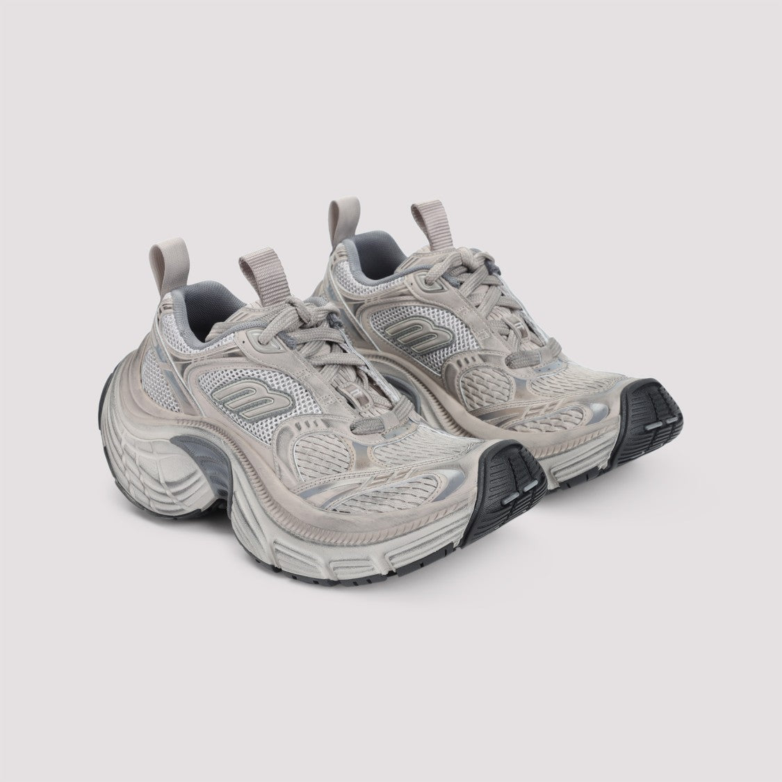Balenciaga Oversized Sneakers With Worn-Out Effect