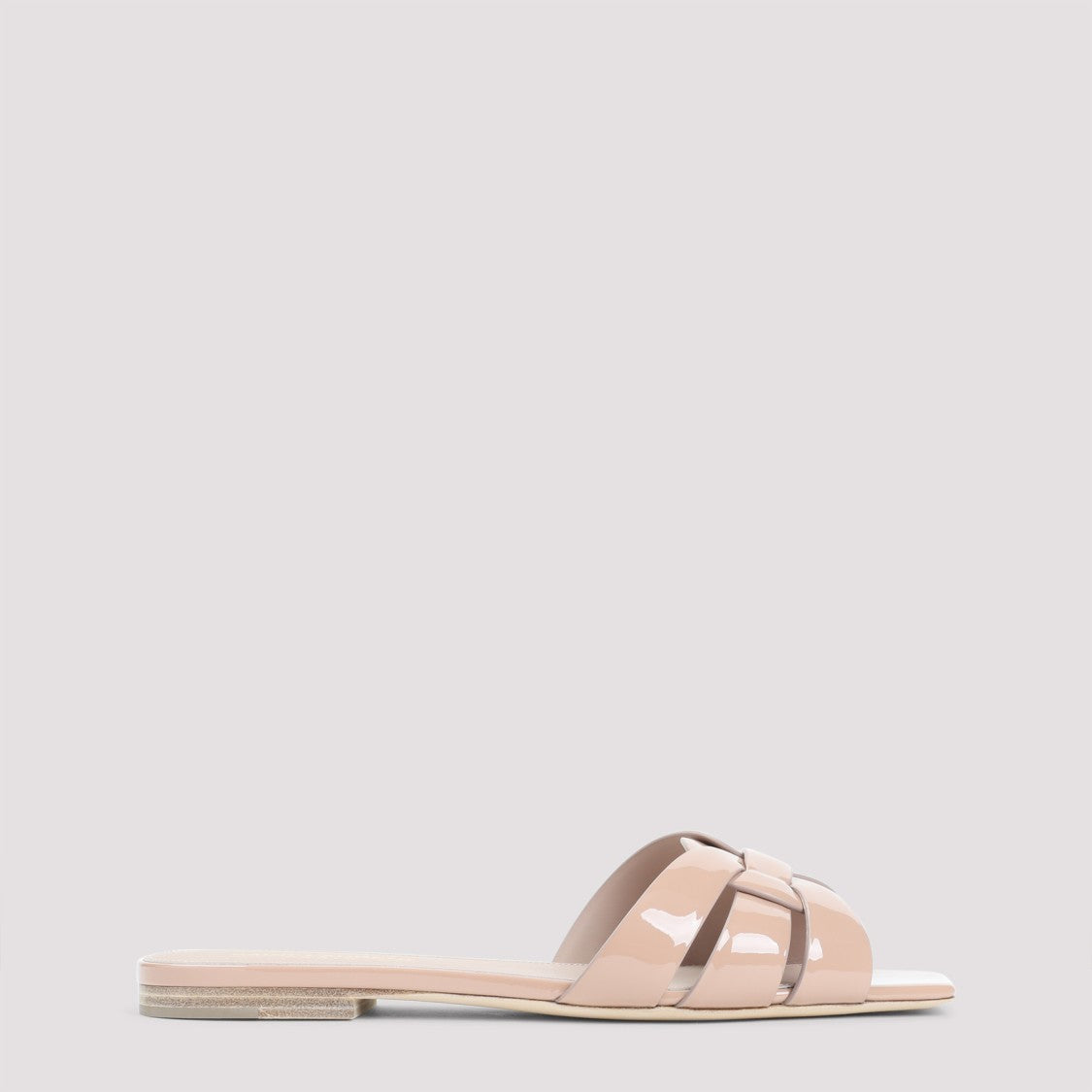 Saint Laurent Tribute 05 Pink Calf Leather Sandals