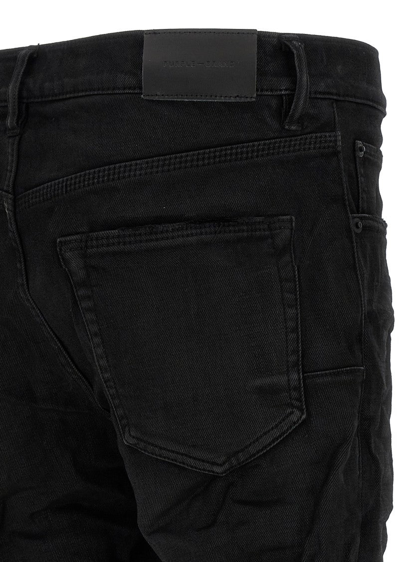 Purple 'Resin Flare' Jeans