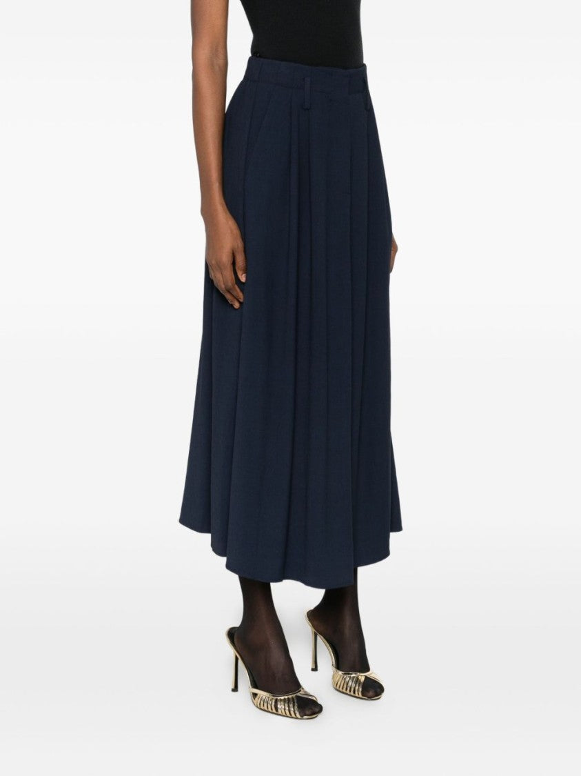 Forte Forte Midi Skirt With Structured Waistband