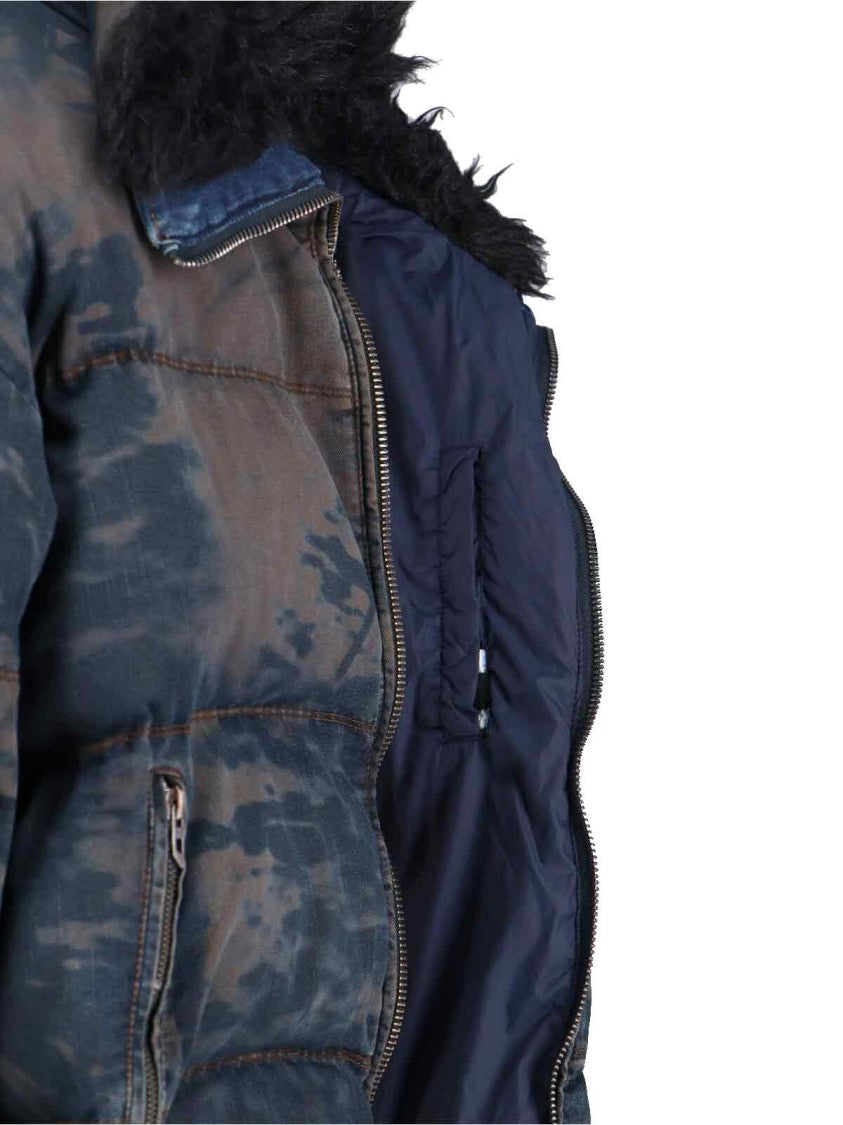 Diesel "W-Johns" Puffer Jacket – Multicolor