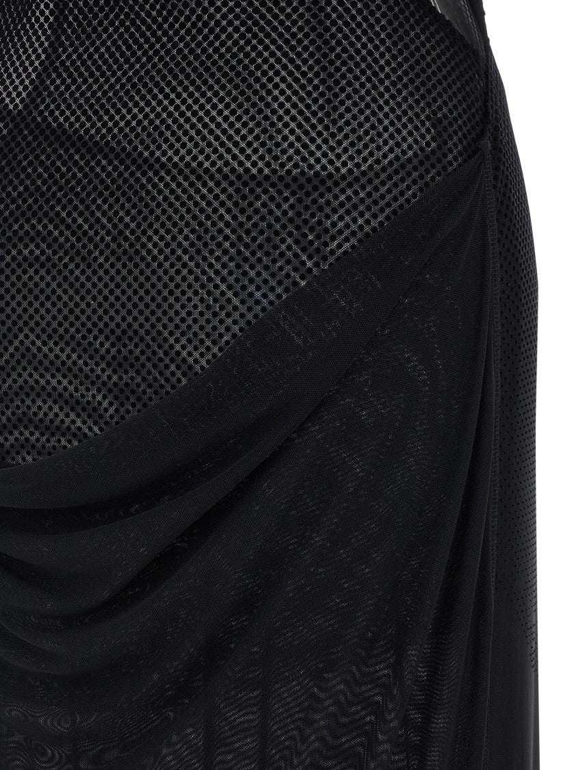 Jean Paul Gaultier Flocked Dress