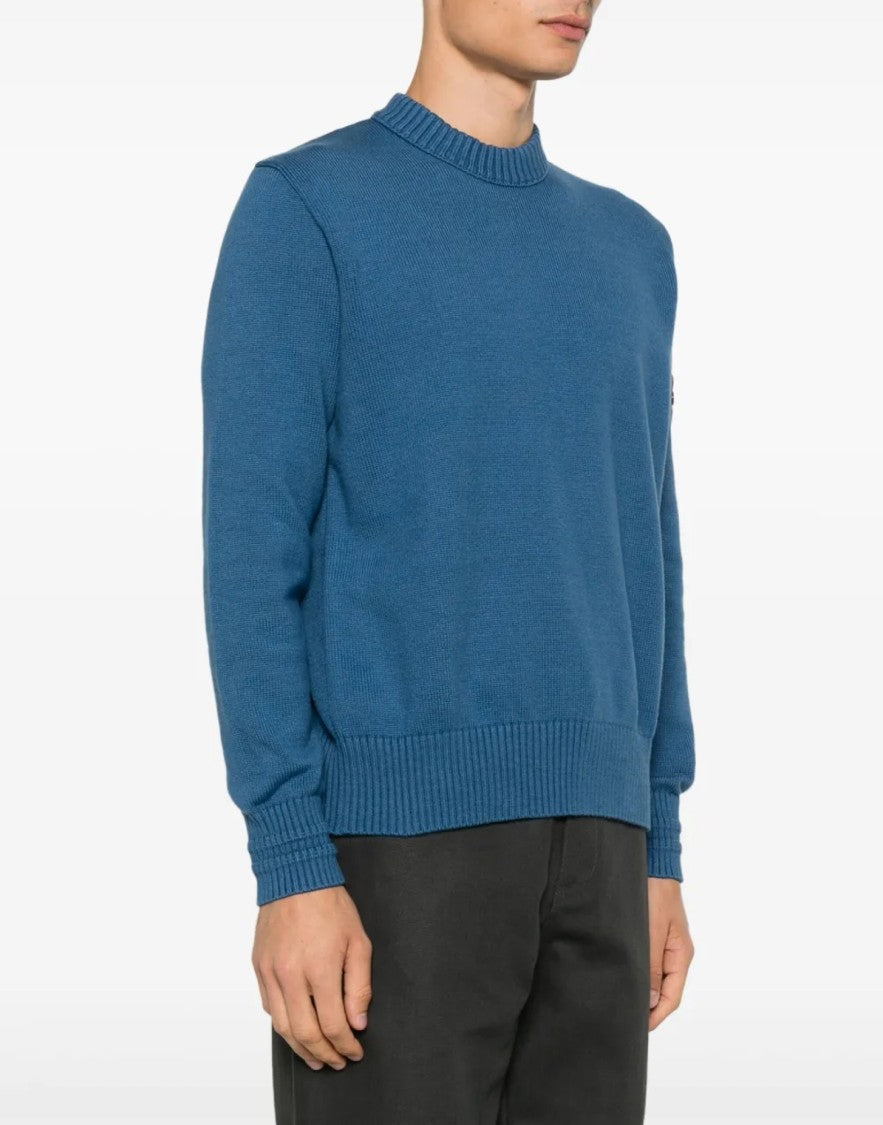 Stone Island Compass Logo Patch Sweater