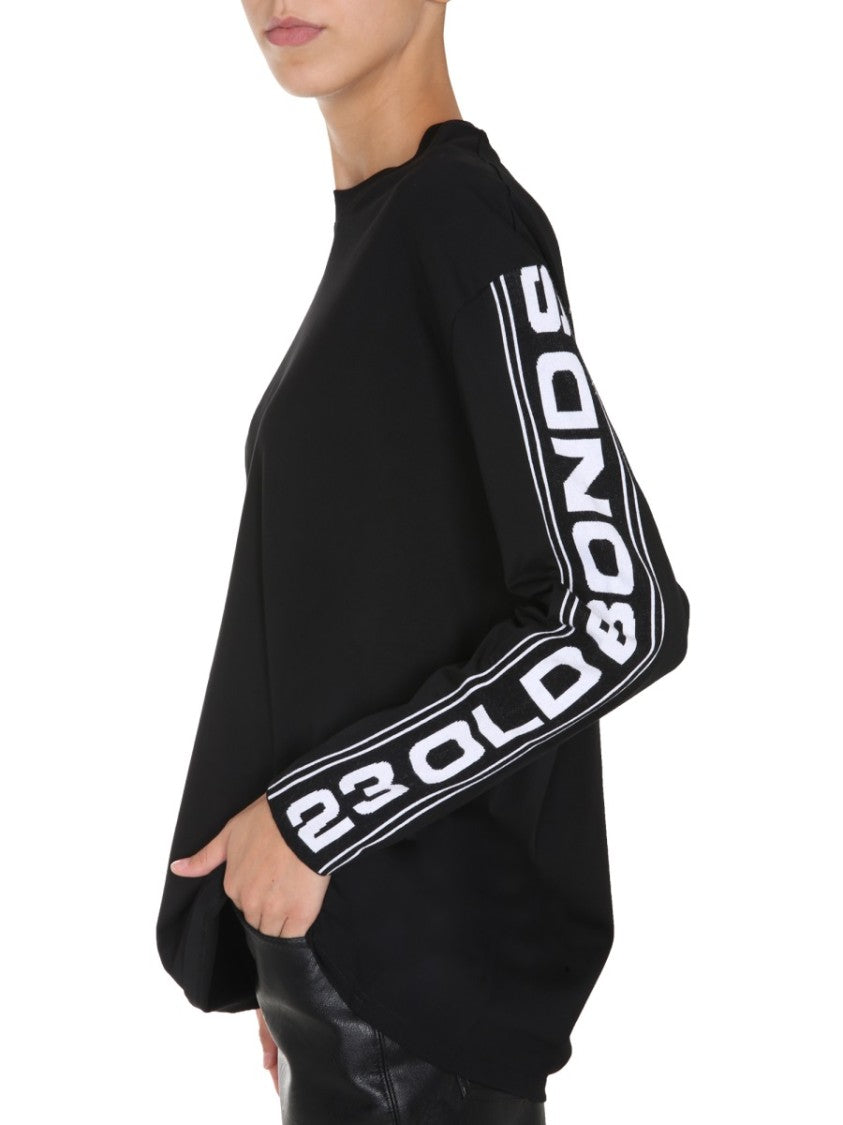 Stella Mccartney Long-Sleeve Graphic Round Neck T-Shirt