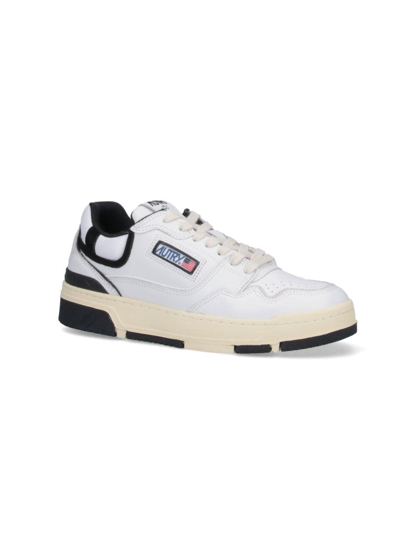 Autry "Clc" Low-Top Sneakers – White