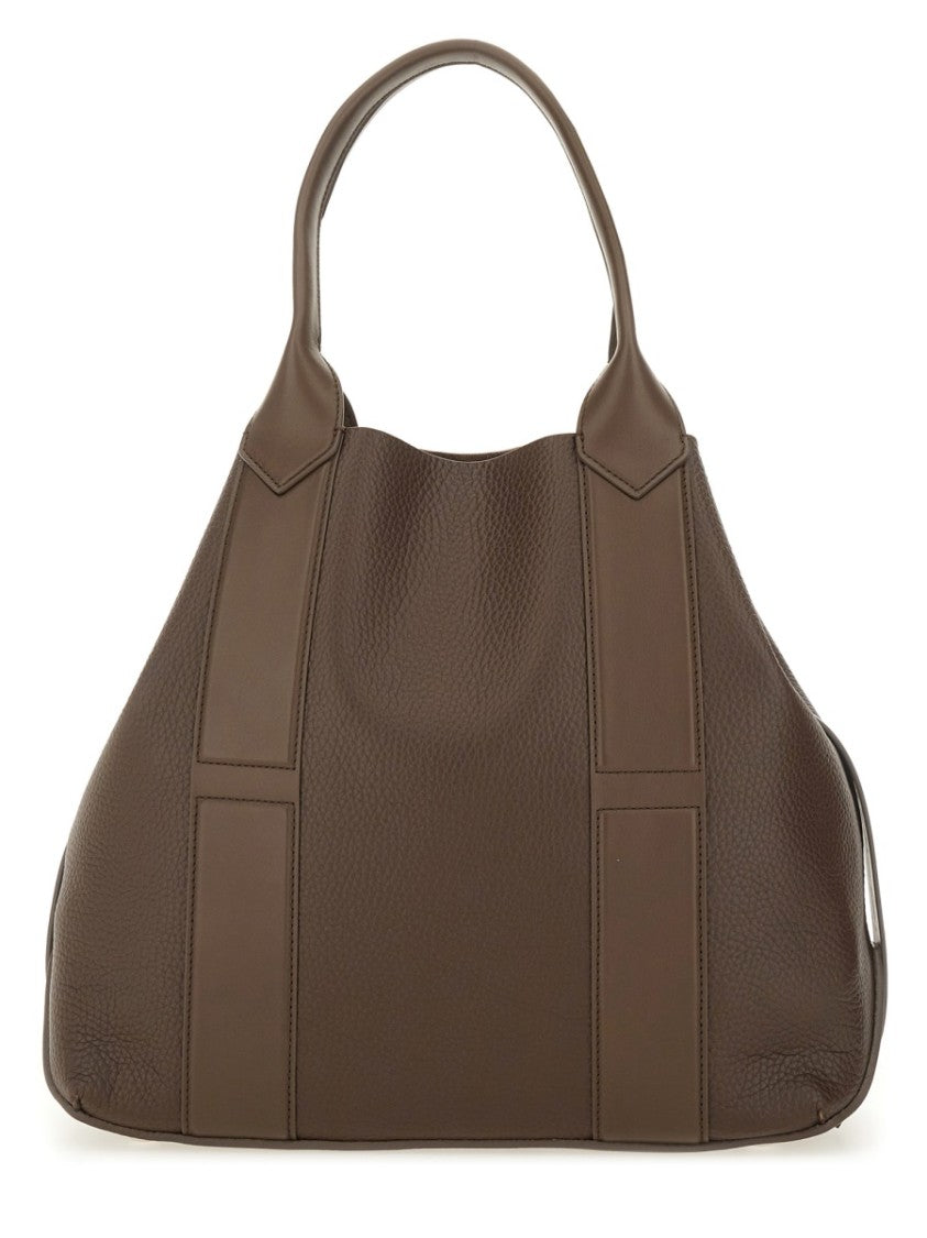 Hogan "Script" Shopping Bag