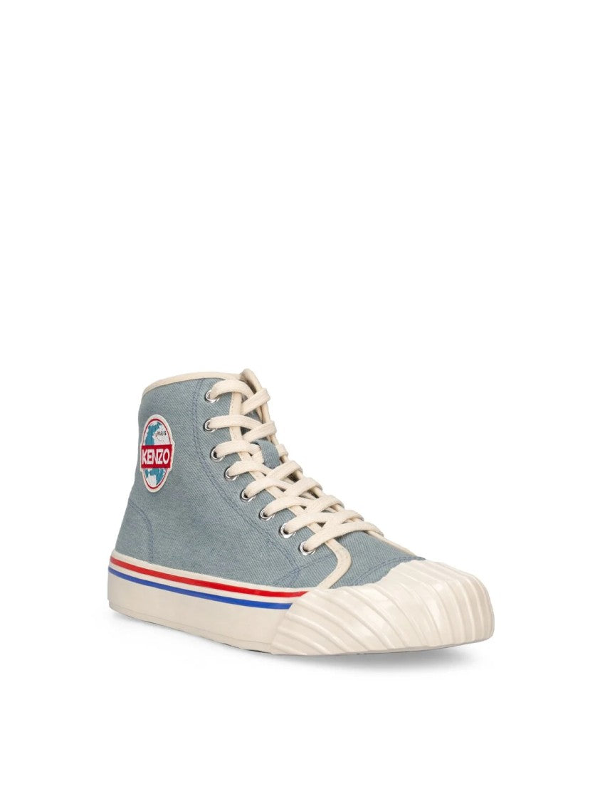 Kenzo Kenzoschool Logo High-Top Sneakers