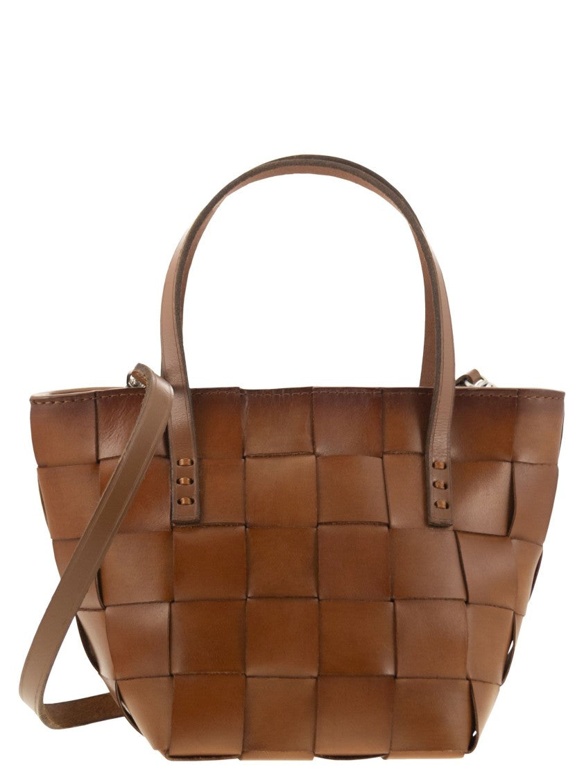 Dragon Japan Mini - Woven Leather Bag