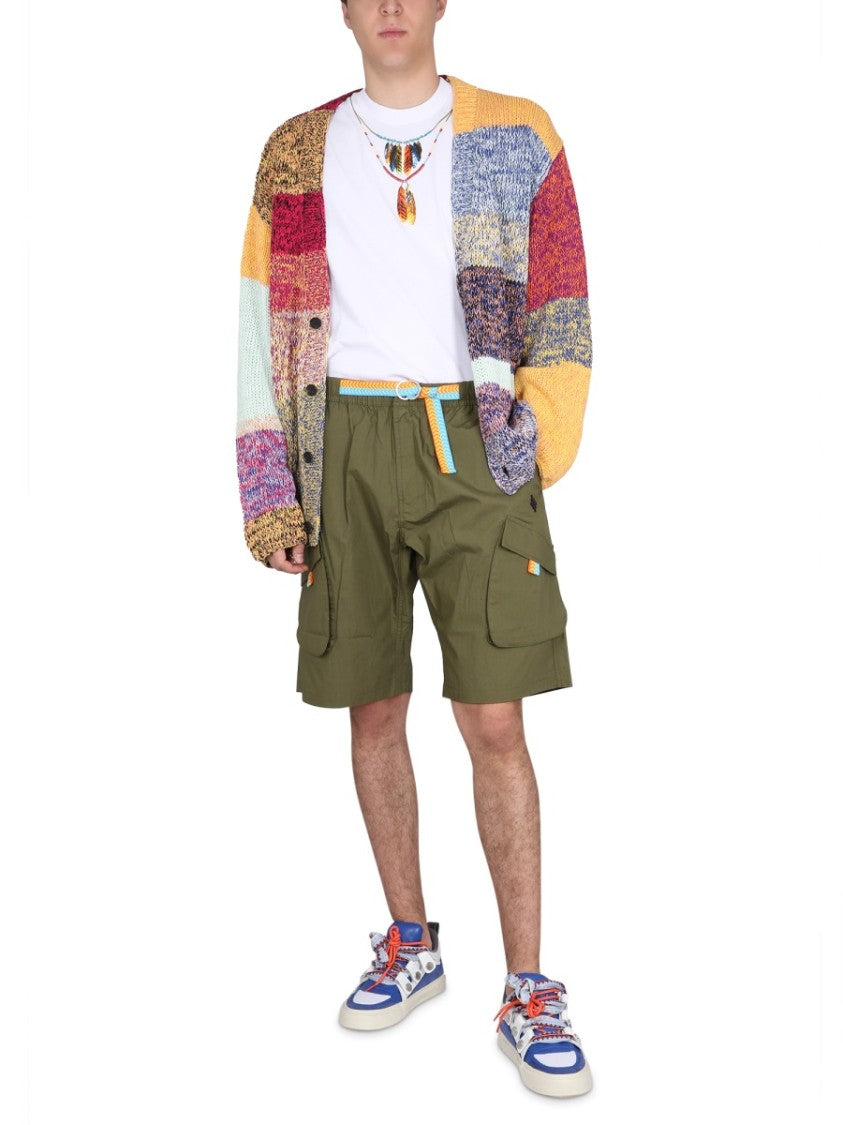 Marcelo Burlon Cargo Bermuda Cross