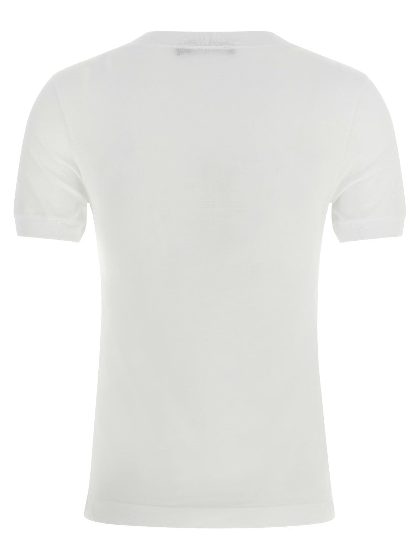 Dolce & Gabbana Cotton Crewneck T-Shirt