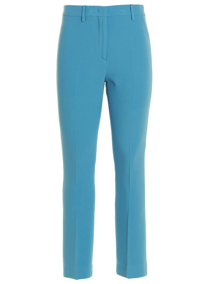 Etro Pleated Viscose Blend Tailored Pants