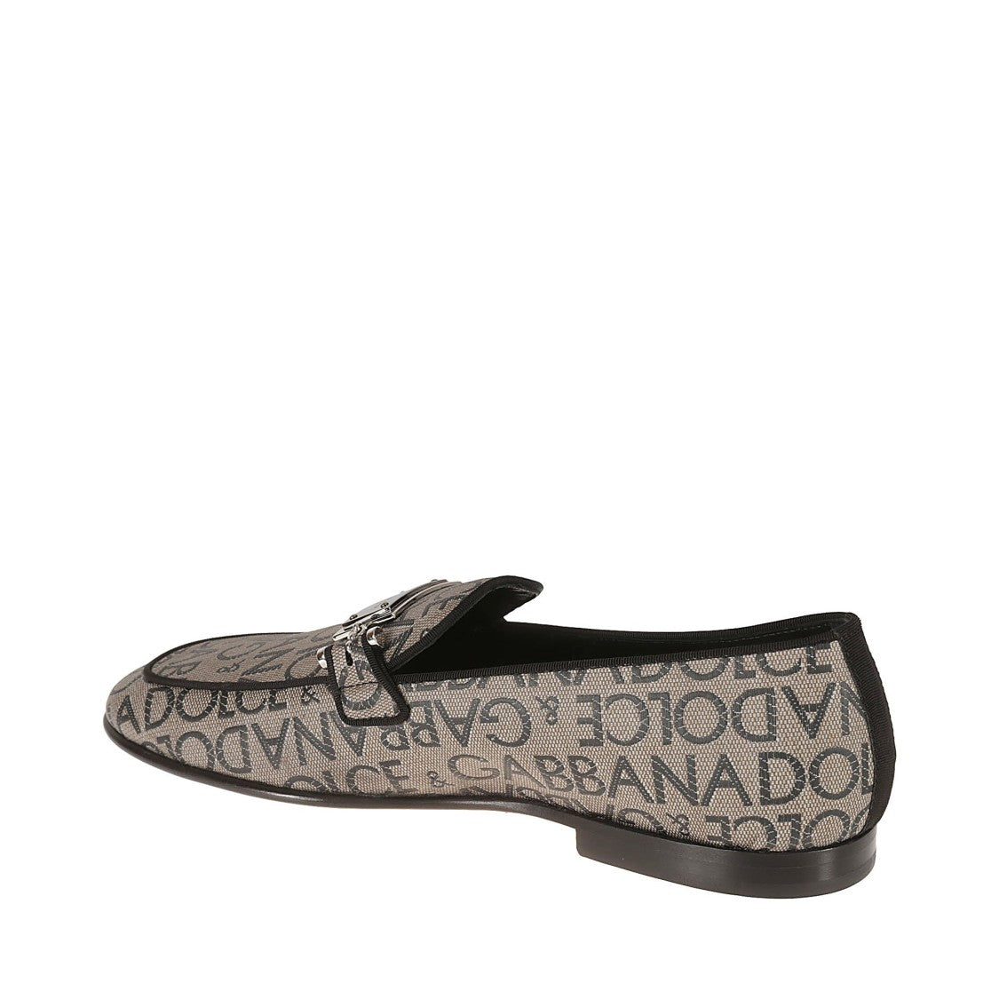 Dolce & Gabbana Brown Jaquard Loafers
