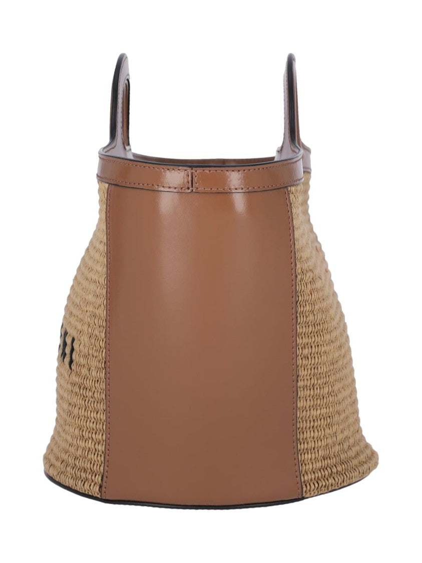 Marni Small "Tropicalia" Tote Bag – Brown