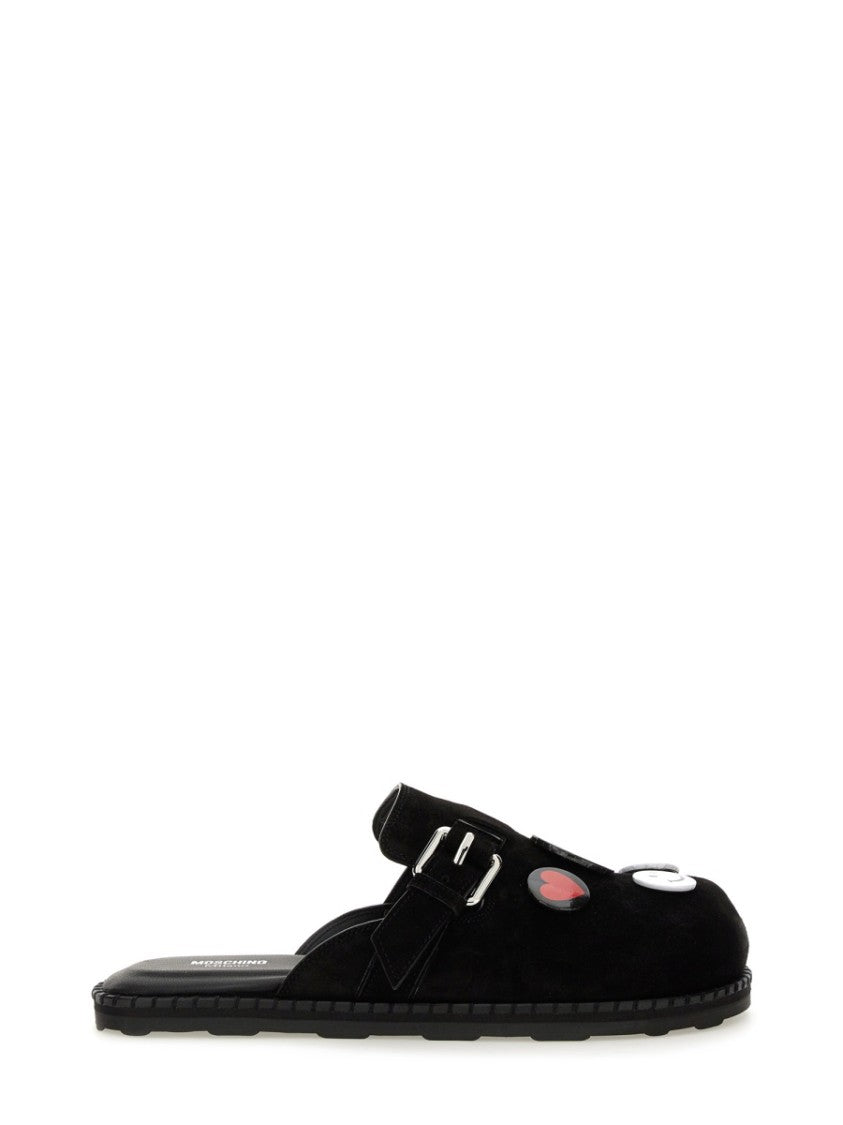 Moschino "Pin" Mules