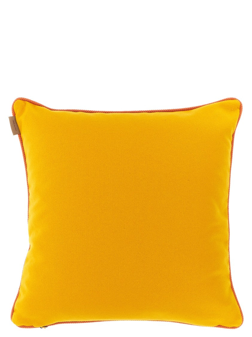 Etro Spunga Logo Cushion