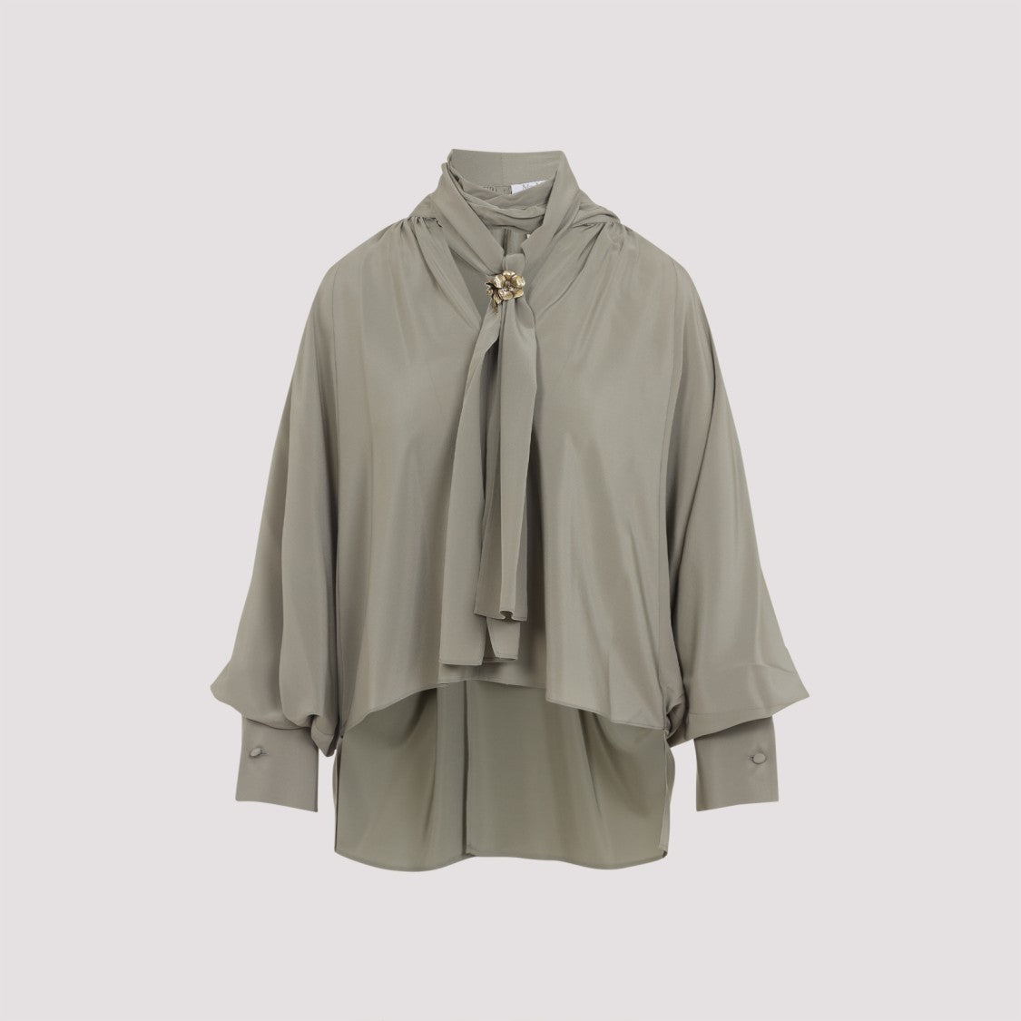 Max Mara Salvia Silk Leonida Blouse