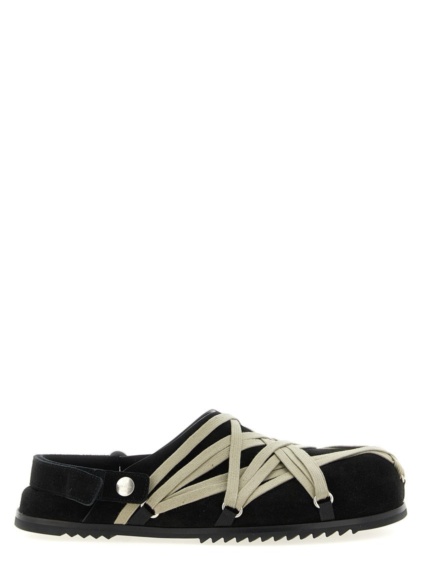 Rick Owens 'Megalace Mule Granola' Sabots