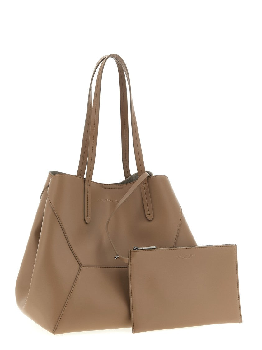 Brunello Cucinelli Bc Duo' Large Shoulder Bag