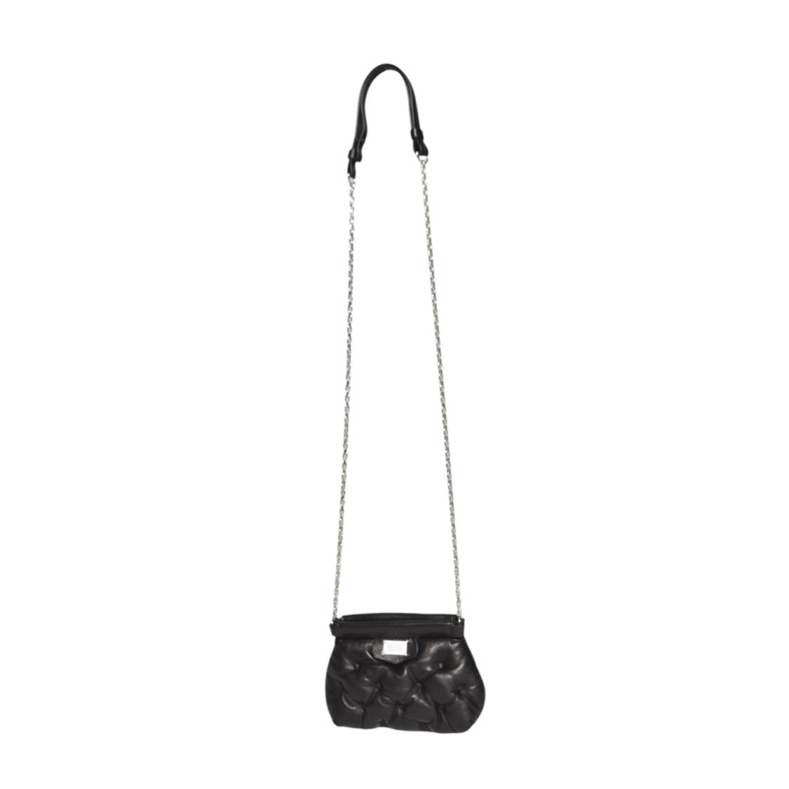 Maison Margiela Borsa Glam Slam Classique Baby In Pelle Nera