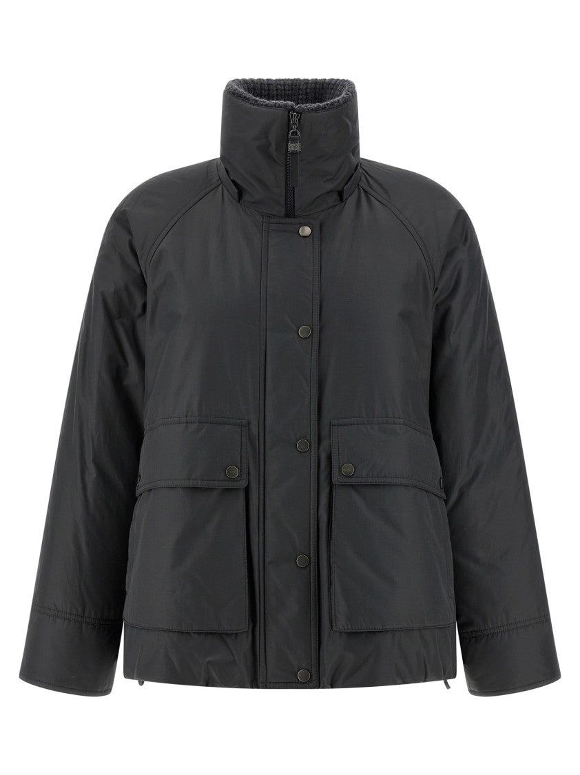 Brunello Cucinelli Cashmere Neck Down Jacket