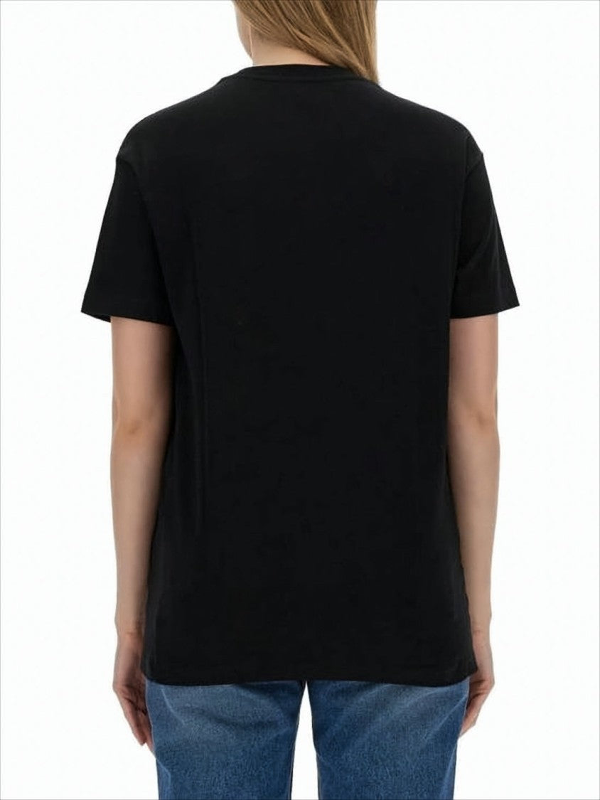Vivienne Westwood Short-Sleeve T-Shirt With Colorful Embroidered Logo