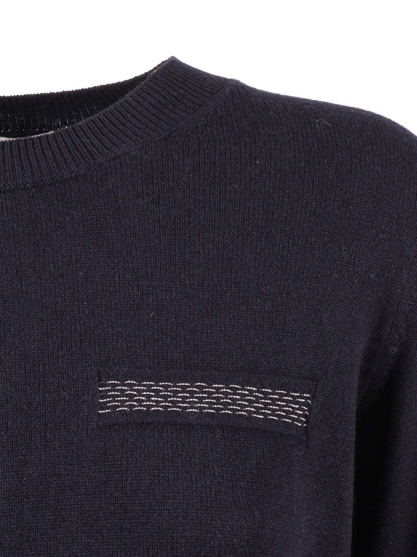 Peserico Crew Neck Knitted Sweater